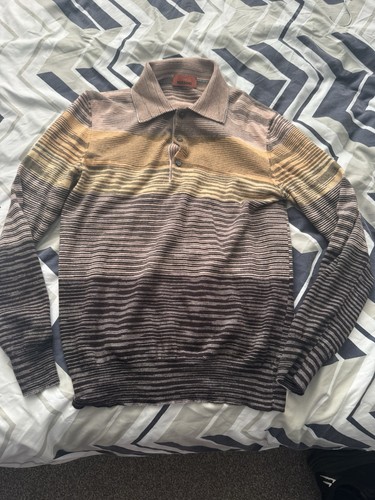 Missoni men striped cashmere - striped,