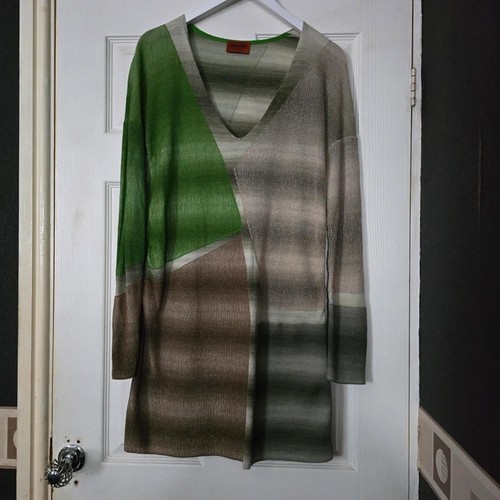 Missoni green beige block
